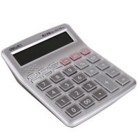 得力1512真人語音計算器財務(wù)辦公用品計算機12位大按鍵水晶按鈕