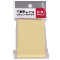 得力（deli）7732百事貼(便利貼)76*51mm(100張) 即時貼 N次貼 便條紙